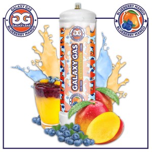 Galaxy Gas 2.2L Infusion Nitrous Oxide 1100g Tank 2ct [GG1100T] (FOOD PURPOSE ONLY)